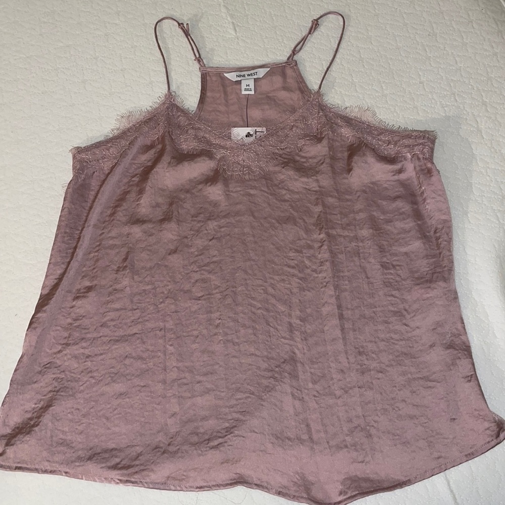 Women’s Satin Lace Tank